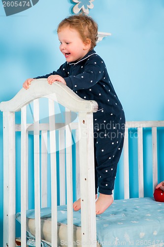 Image of Baby on the bed