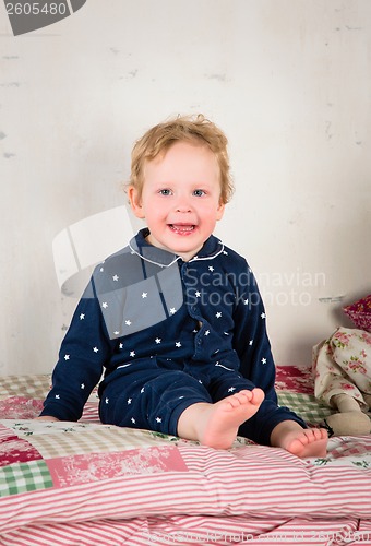 Image of Baby on the bed