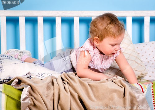 Image of Baby on the bed