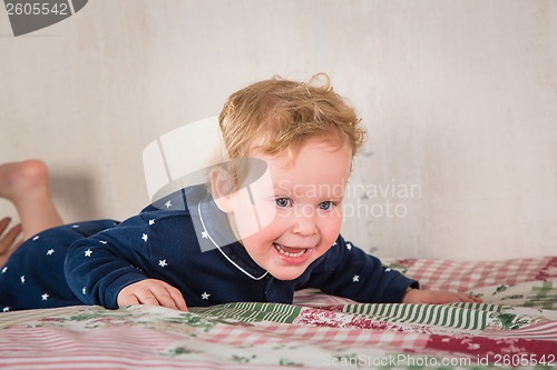 Image of Baby on the bed