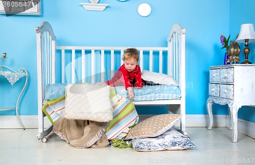 Image of Baby on the bed