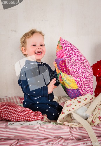 Image of Baby on the bed