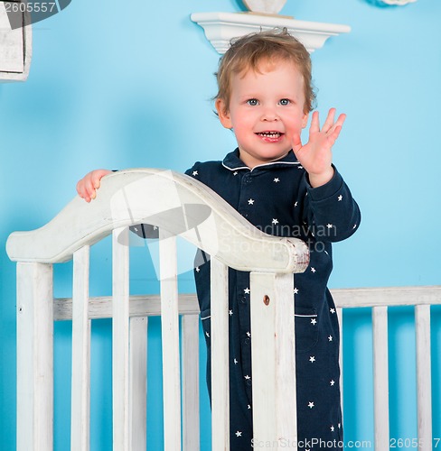 Image of Baby on the bed