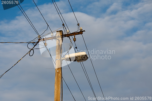 Image of electric lines