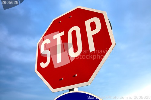 Image of Stop sign