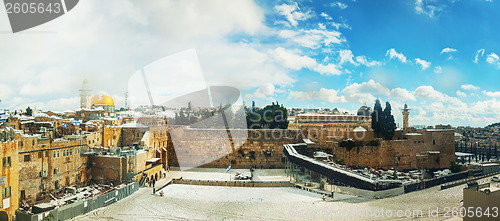 Image of The Western Wall in Jerusalem, Israel