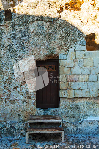 Image of Entrance to the Garden Tomb in Jerusalem