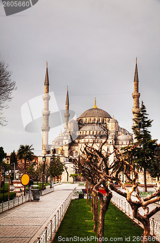 Image of Sultan Ahmed Mosque (Blue Mosque) in Istanbul