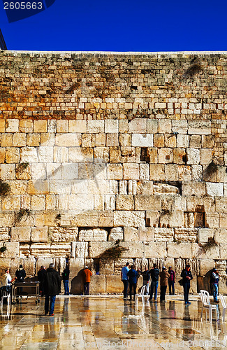 Image of The Western Wall in Jerusalem, Israel