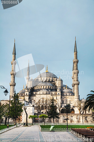 Image of Sultan Ahmed Mosque (Blue Mosque) in Istanbul