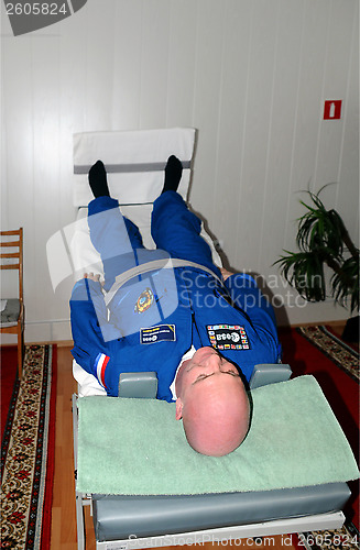 Image of Astronaut Andre Kuipers During Training