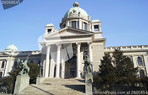 Image of Serbian Parliament building