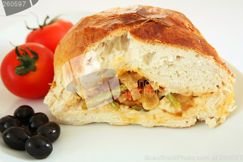 Image of Veg stuffed bread 2