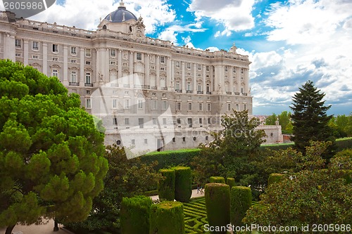 Image of Royal Palace in Madrid