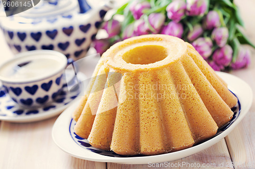 Image of traditional easter cake 