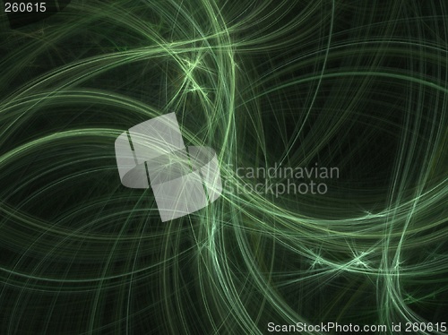 Image of Green lines abstract background