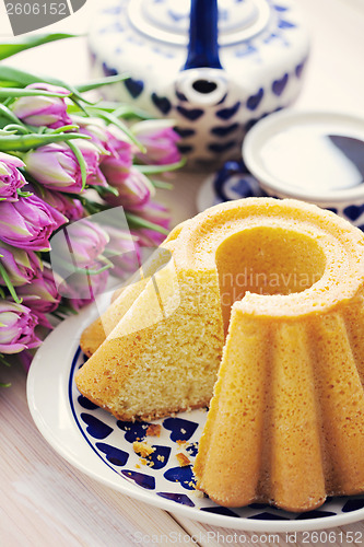 Image of traditional easter cake 