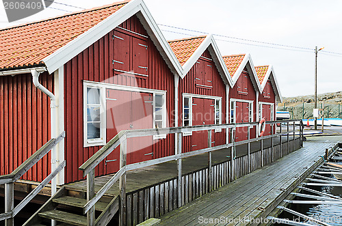 Image of Lake sheds in Kladesholmen