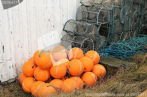 Image of lobster pots