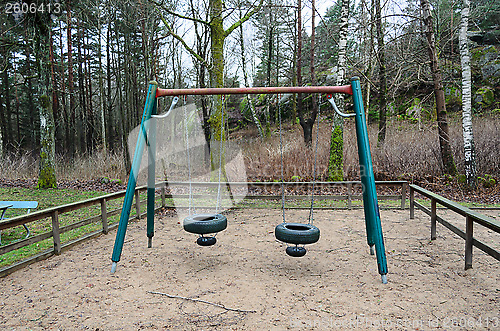 Image of out toy swing