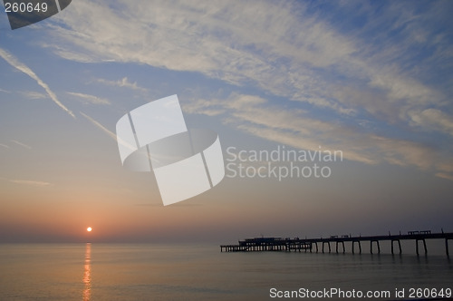 Image of Deal pier at dawn