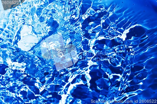 Image of Blue water