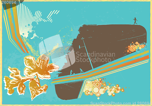 Image of  retro background