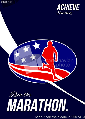 Image of American Marathon Achieve Something Poster 