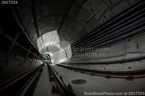 Image of Underground tunnel for the subway