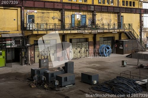 Image of Electricity distribution hall in metal industry