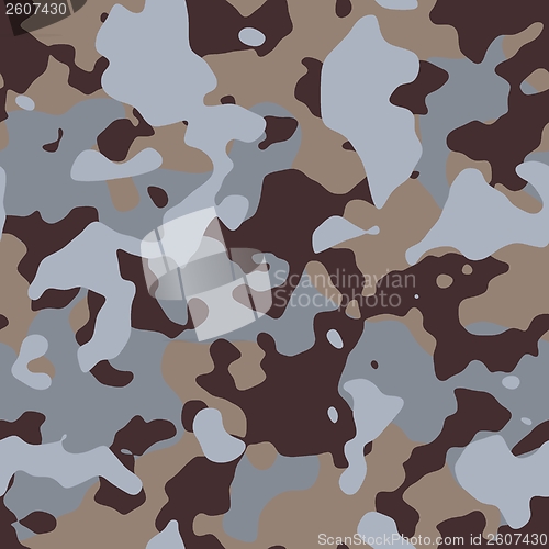 Image of Desert Camouflage. Seamless Tileable Texture.