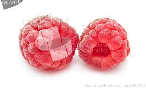 Image of Fresh raspberries