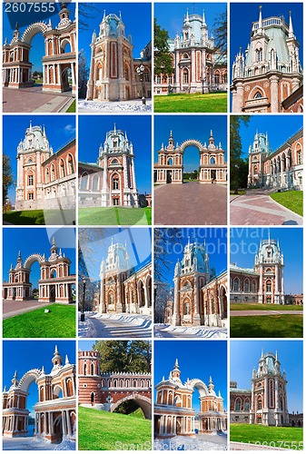 Image of Tsaritsyno in Moscow