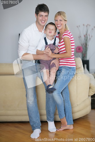 Image of family at home