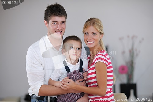 Image of family at home