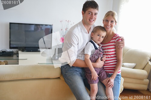 Image of family at home