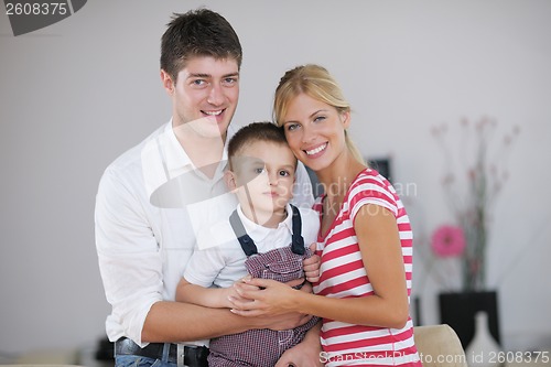 Image of family at home