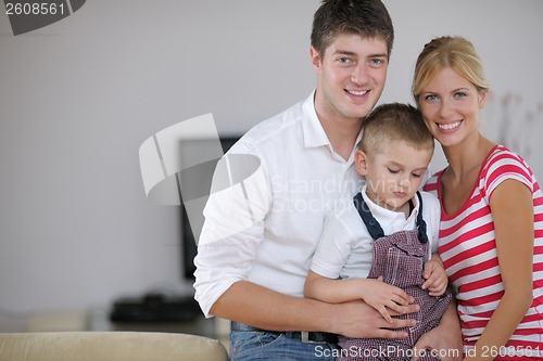 Image of family at home