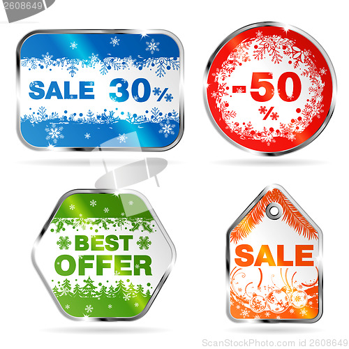 Image of Christmas Sale Labels