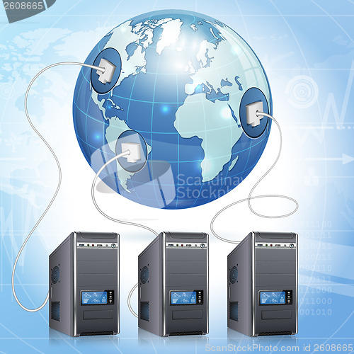 Image of Global Computing Concept