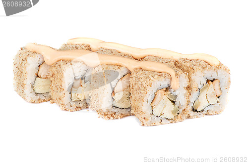 Image of sushi fresh roll  chicken