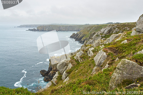 Image of coast in Brittany