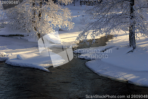 Image of The winter river