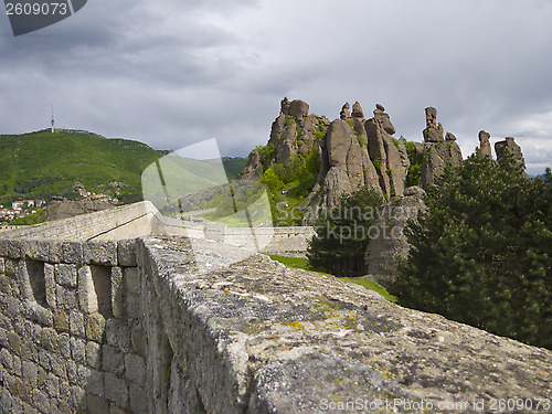 Image of Bulgarian wonders – a beautiful view - phenomenon of Belogradchik rocks