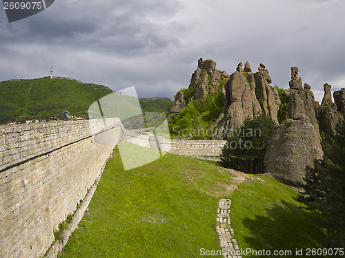 Image of Bulgarian wonders – a beautiful view - phenomenon of Belogradchik rocks