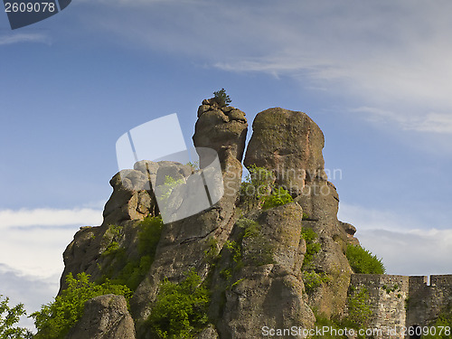 Image of Bulgarian wonders – a beautiful view - phenomenon of Belogradchik rocks