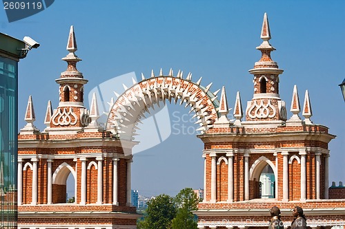 Image of Tsaritsyno in Moscow