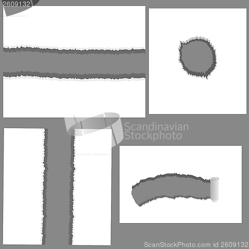 Image of set of holes