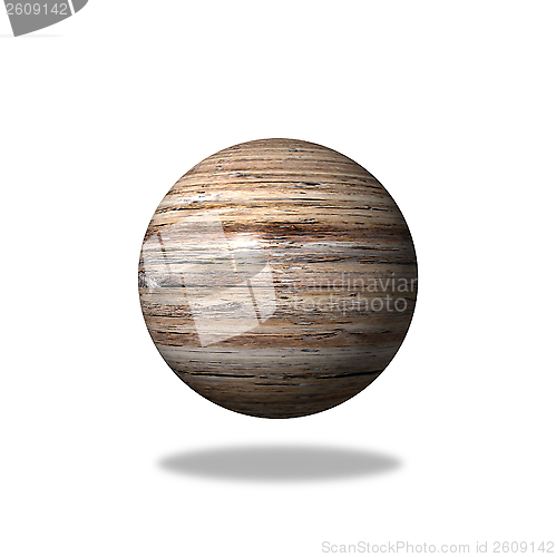 Image of Wooden Globe