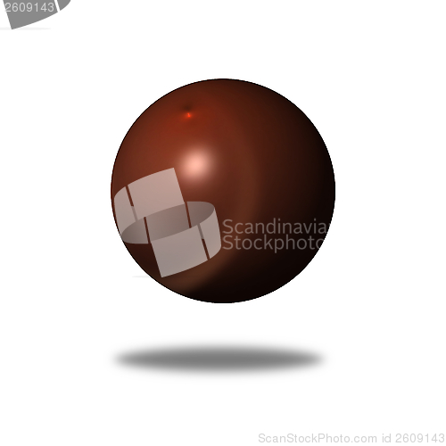 Image of Abstract Brown Globe